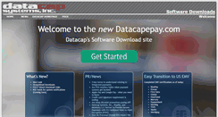 Desktop Screenshot of datacapepay.com