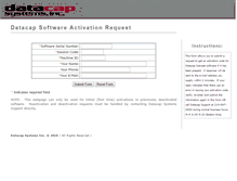 Tablet Screenshot of activate.datacapepay.com
